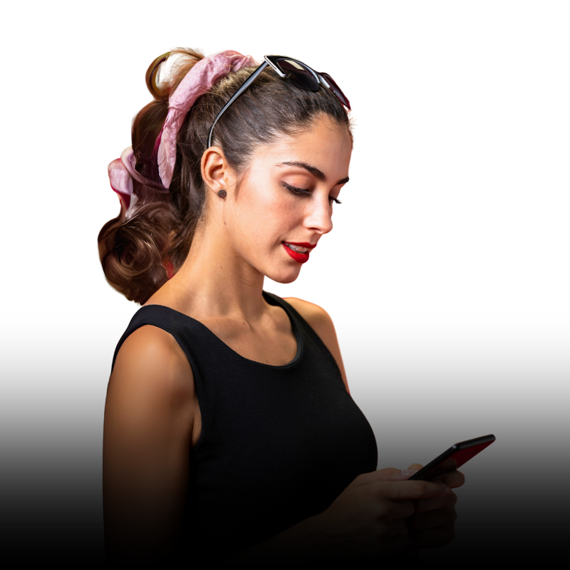 phone lady