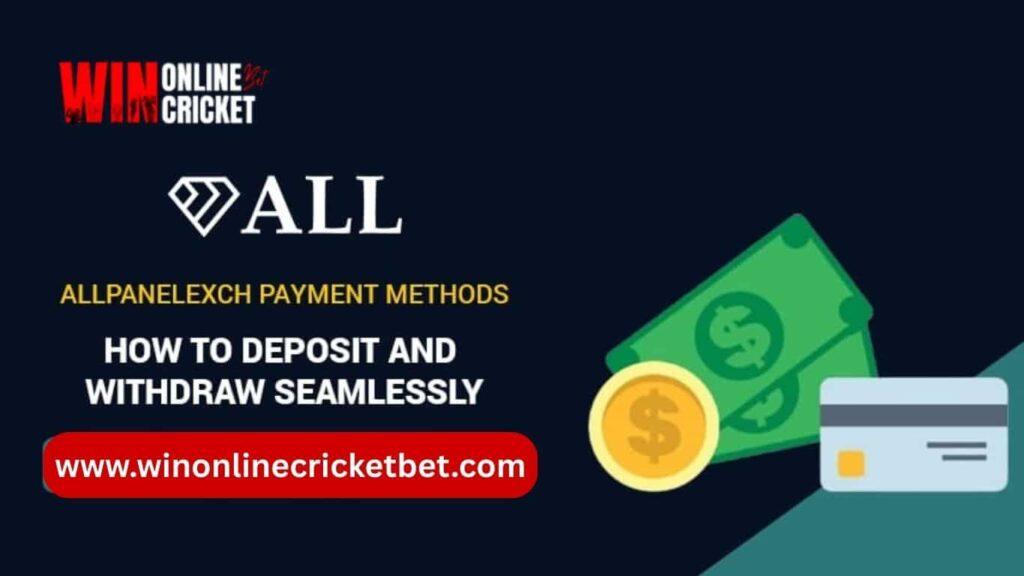 Allpanelexch Deposit Withdrawal - winonlinecricketbet.com
